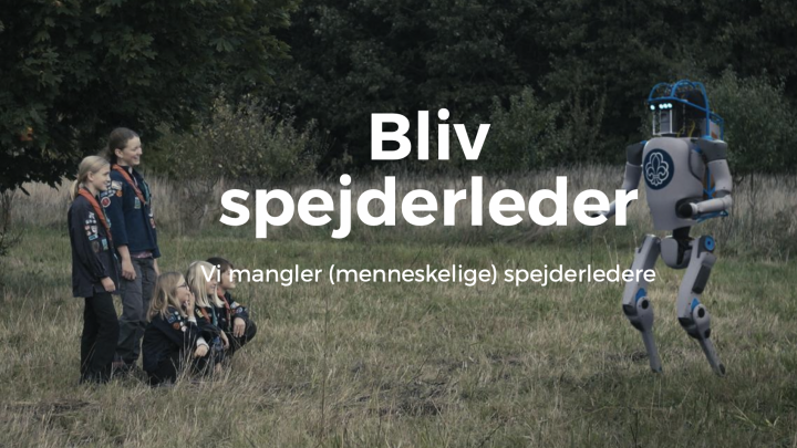 Bliv spejderleder - Vi mangler (menneskelige) spejderledere